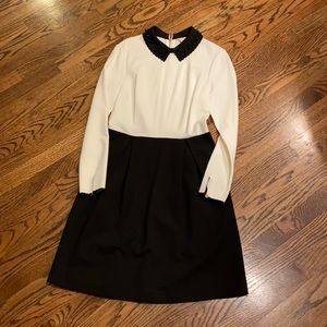 Ted Baker London Beaded Collar Dress Size 2(UK)